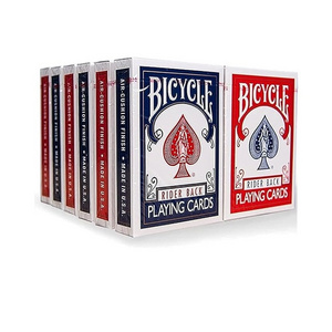 Entertainment Playing Cards  Red Blue Deck Rider Back Bicycle Poker Cards