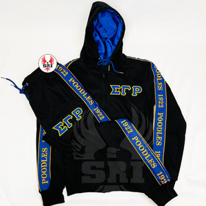 Sigma Gamma Rho Sorors Embroidery Women Fleece Tracksuit | SGR Sorority Embroidered Ladies Custom Style Jogging suit