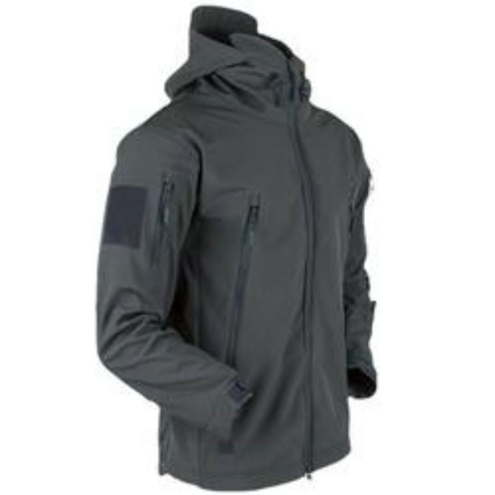 custom tactical winter outdoor warm waterproof sport zipper for hooded Softshell Men Waterproof jacket