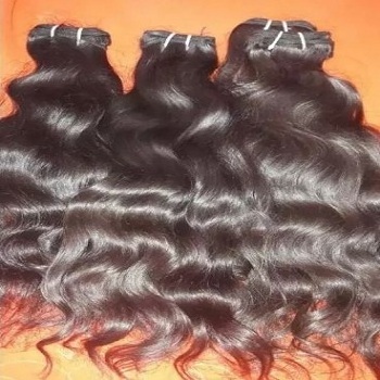 Double Drawn Indian Remy hair virgin human machine weft extensions  vendors in India 100% Raw  hair vendors Indian