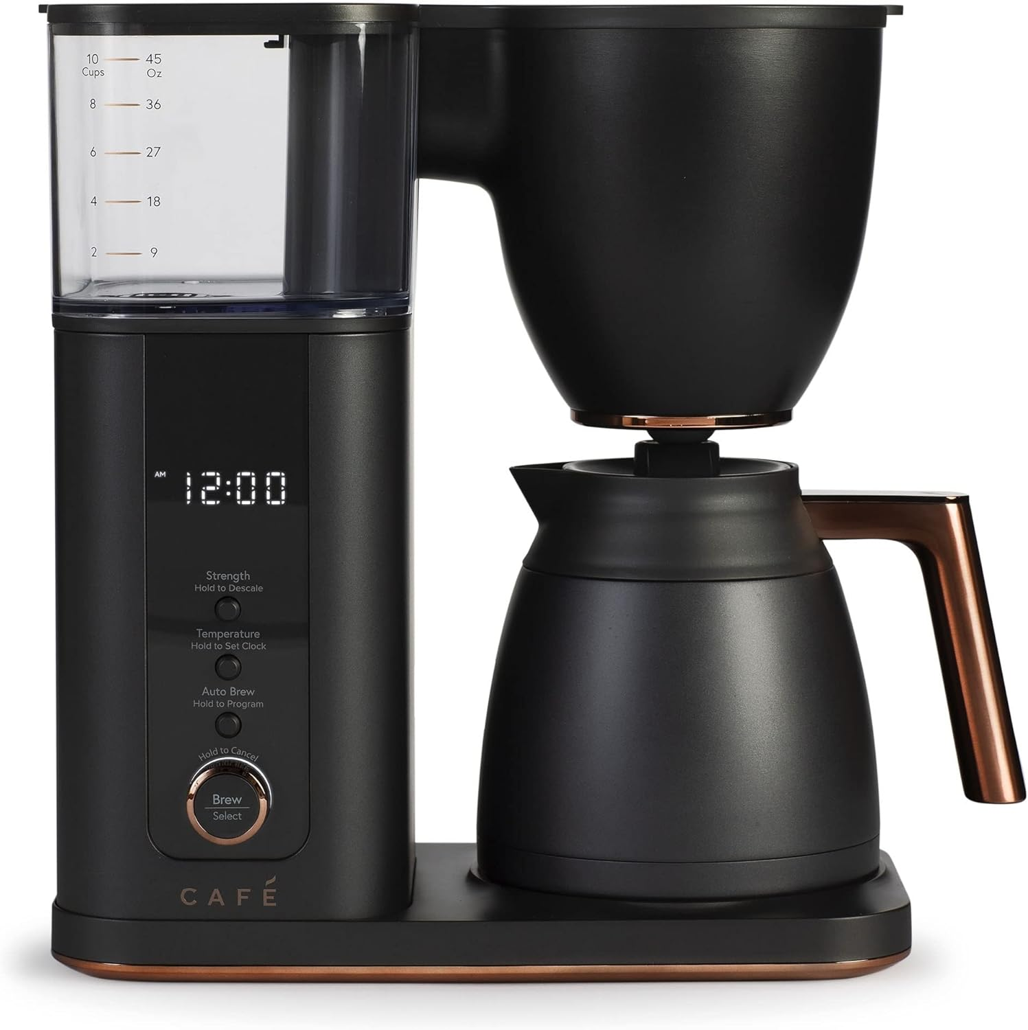 Cafe Specialty Drip Coffee Maker | 10-Cup Insulated Thermal Carafe | WiFi Enabled Voice to Brew Technology