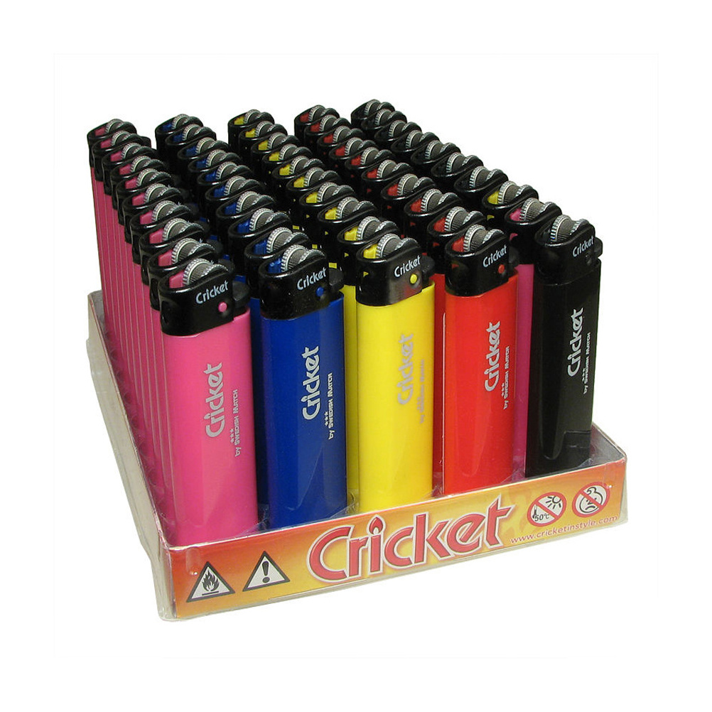 Top Quality Plastic Bic Gas Lighter / Disposable Cricket Lighter with custom logo / Refillable Bic Lighter