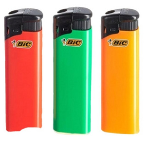 Bic Lighter customized smaller size transparent plastic cigarettes lighter