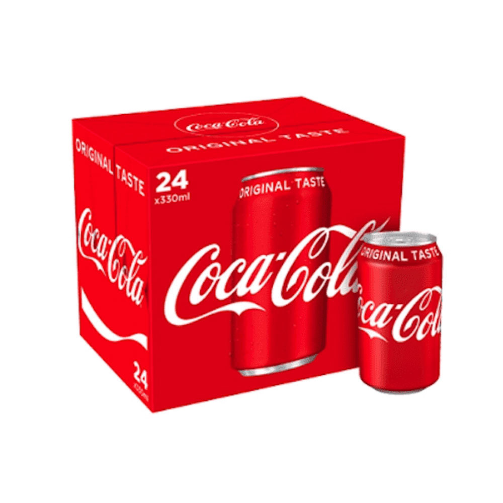 Constant Distributor of Coca Coola 330ml x 24 cans Coca-Cola Classic Original Coca Cola wholesale