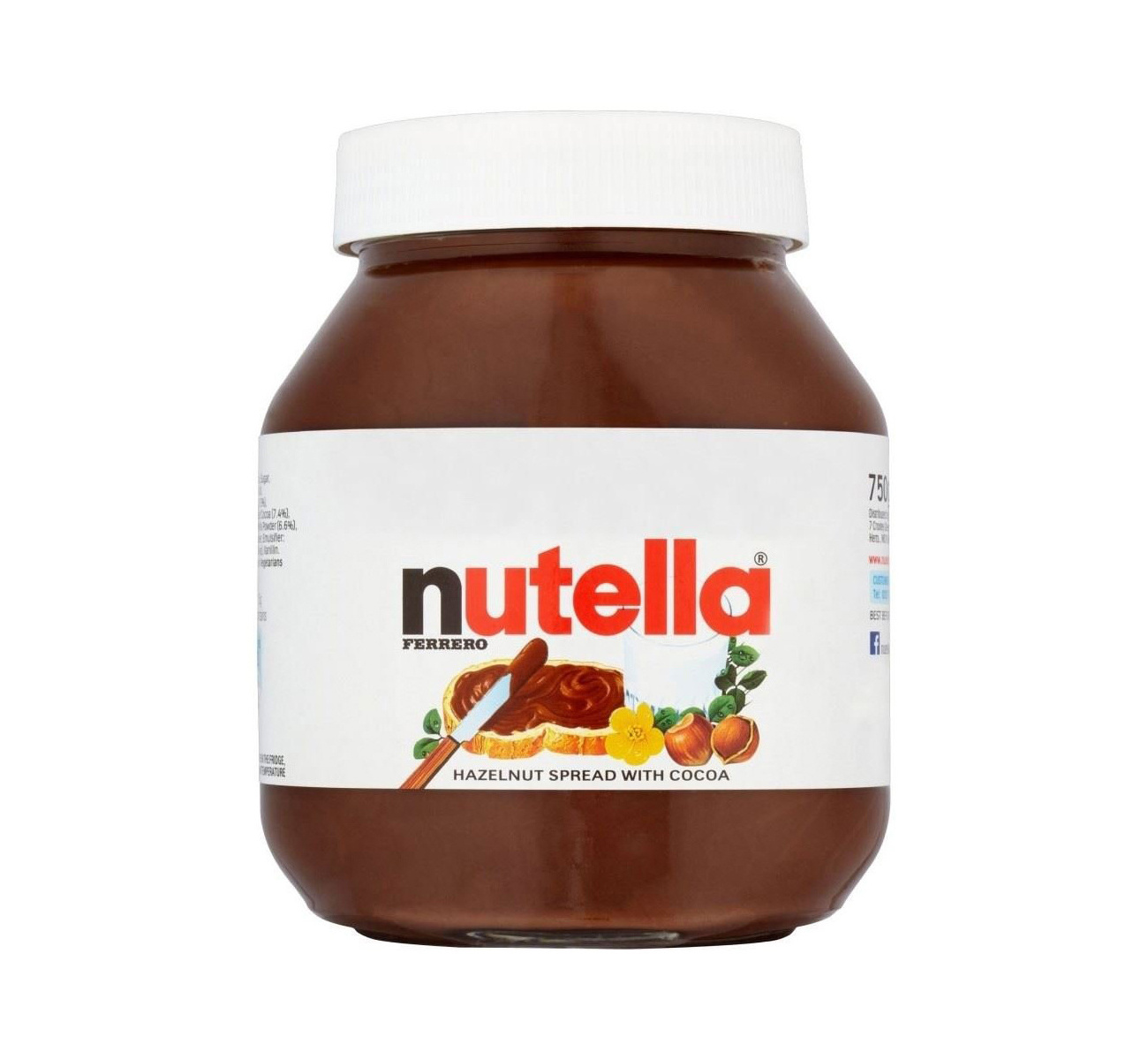 Discount price Ferrero Nutellas Chocolate For Export 1KG 3KG 5Kg 7KG/Nutella 750g/Nutella