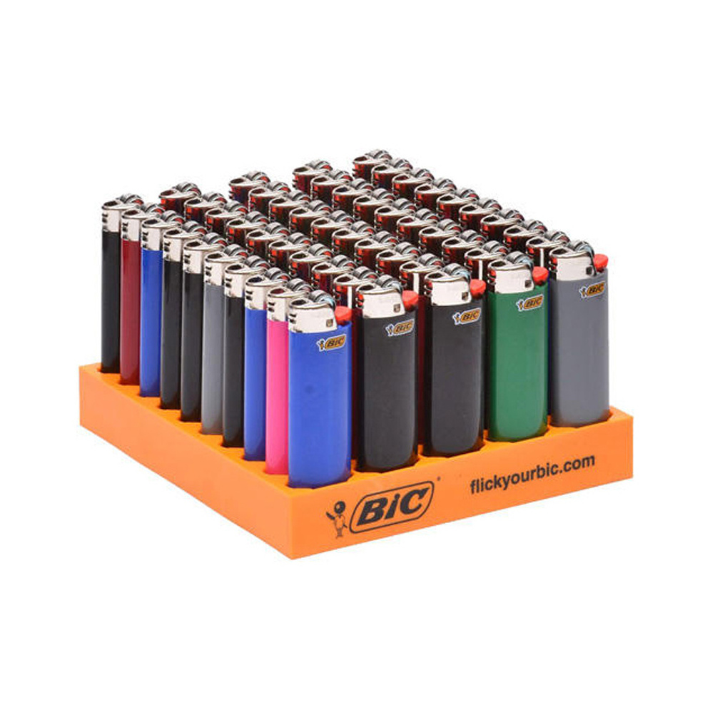 Original Colored Refillable Bic Lighter Lighter with Wholesale