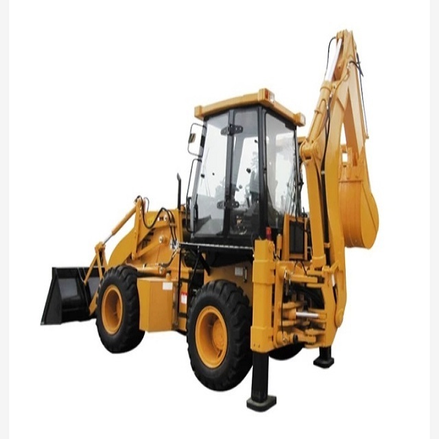 Multifunction Wheel Backhoe Loader jcb 3cx earth movers loader big equipment heavy machinery trackhoe skidsteer bucket lifting