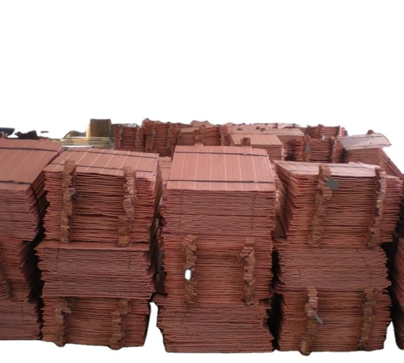 Top grade copper cathode 99.99% copper plates for distilling alcohol