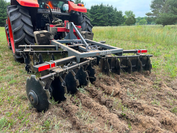 ATV disc harrow