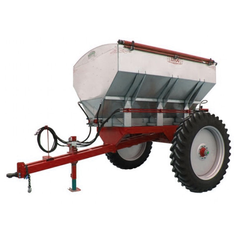 stainless steel 1200L Fertilizer spreader for tractor