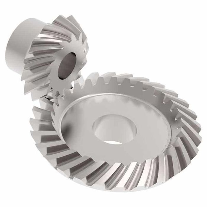 High precision stainless steel power tool spiral bevel gear