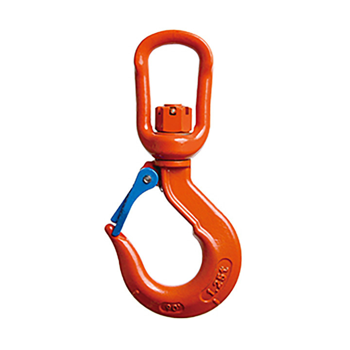 Japan Regular Harness Lanyard Swivel V Hook with Safety Latch