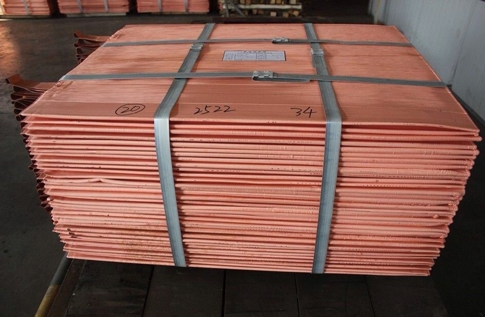 Top High Quality Copper Cathode 99.99 Copper Cathodes Plates for sale bulk