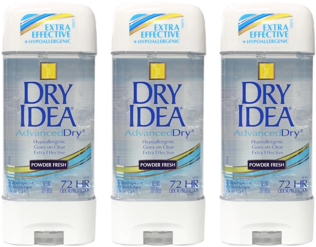 Best Dry Idea Roll On Anti-Perspirant & Deodorant, Advanced Dry, Unscented Hypo-Allergenic, 3-Ounce Tubes (Pack of 4) Wholesale