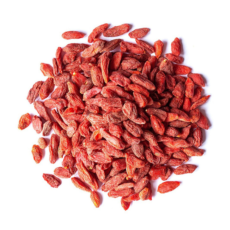 Natural Dried red Goji Berries healthy food organic plant Dried fruit wolfberry