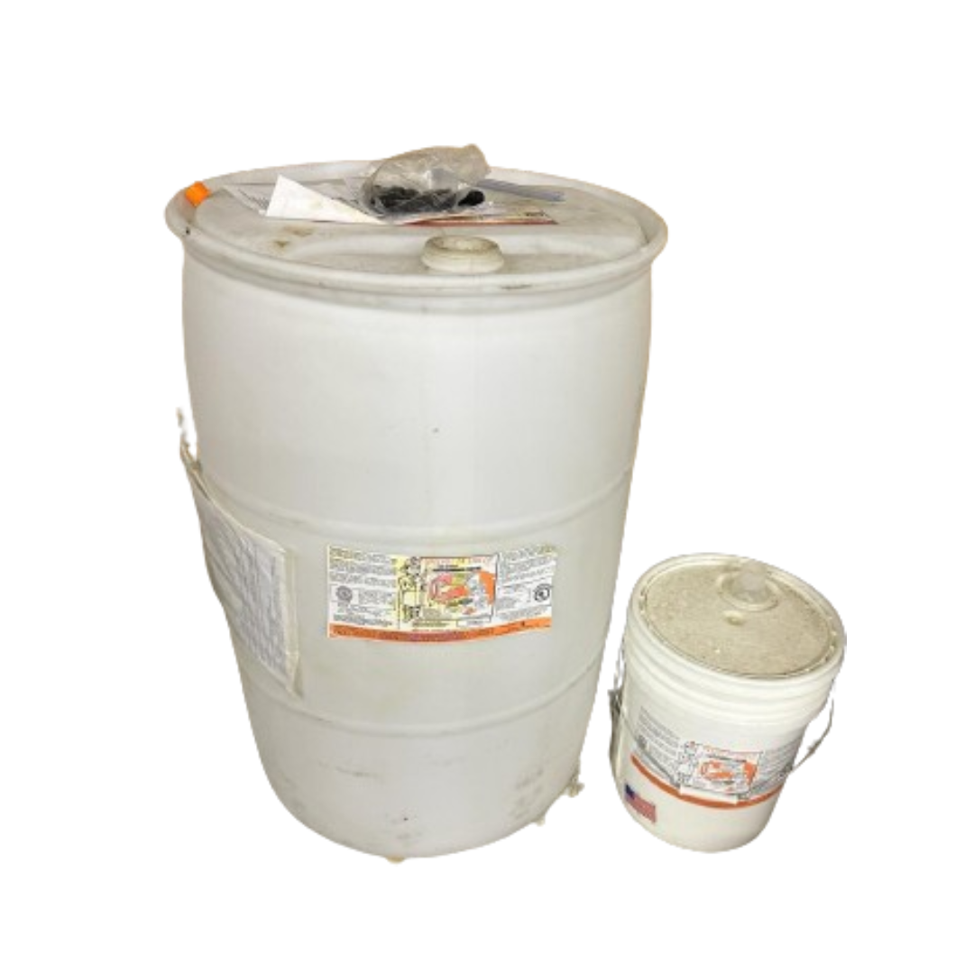 Packaging Container Drum Seal Paint Pail Buckets Food Grade Plastic 55 Gallon White Drum For sale