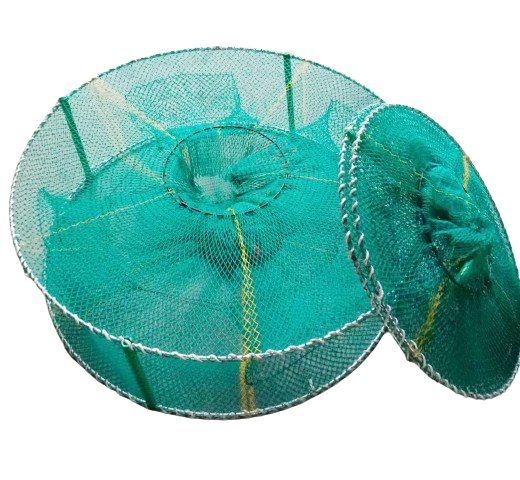 Foldable Portable Aquaculture Crab Trap Square Lobster Trap Crab Cage Shrimp Pot For Sale