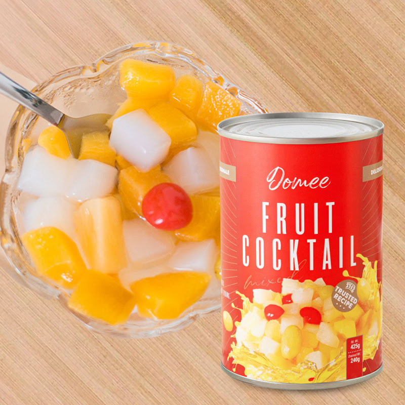 Factory Hot Sale Canned Fruit Canned Mixed Fruit Manufacturer Canned Fruit Cocktail  pineapple fresh apples