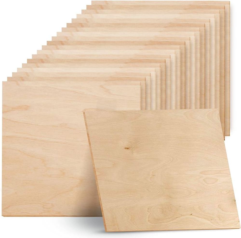 3mm 5mm 12mm 15mm 18mm Basswood Birch Plywood Product and Laser Cutting Plywood for Toy & Gifts