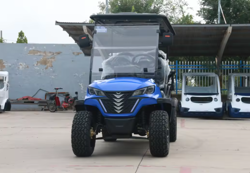 72v Electric Golf Cart 4+2 6 Seater 7.5kw Lithium Golf Kart Off Road Buggy Garden Villa Hunting Golf Cart