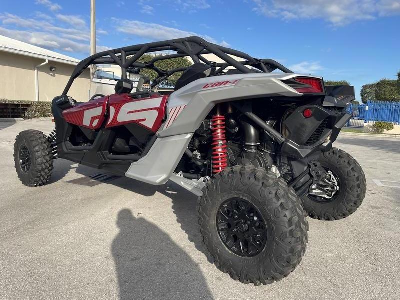 MEGA 2024 Can-AMS Maverick X3 MAX RS Turbo Fiery Red & Hyper Silver UTV Side by side 4x4