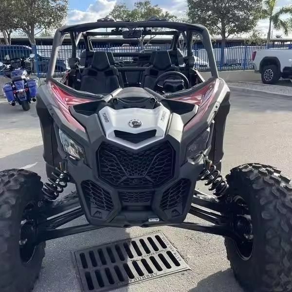 MEGA 2024 Can-AMS Maverick X3 MAX RS Turbo Fiery Red & Hyper Silver UTV Side by side 4x4