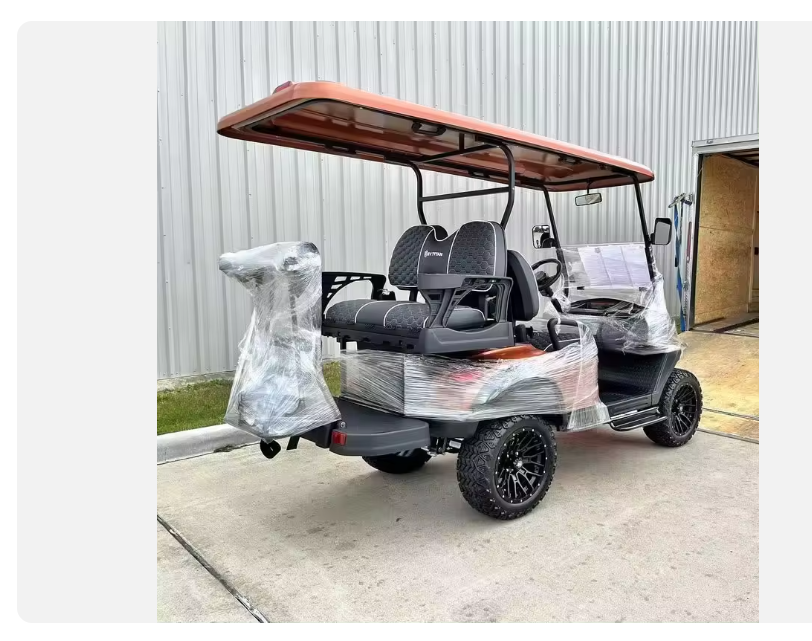 2023 Ev Titan phantom 4-Seater Golf Cart / UTV