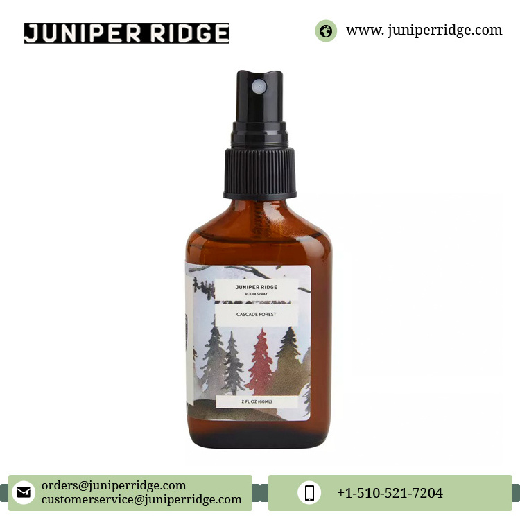 Hot Selling Home Air Freshener 100% Natural Liquid Room Spray 2 oz Bottle Cascade Forest for Sale