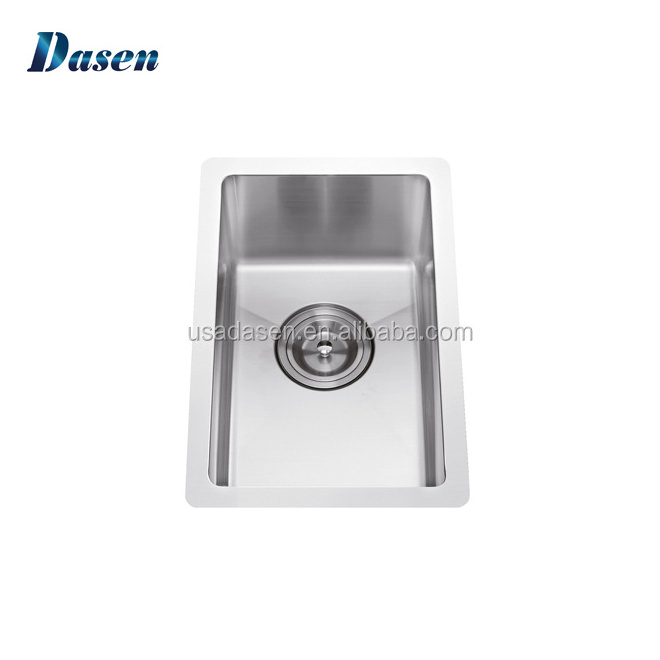 Single Bowl SUS 304 Nano Kitchen Sink Customized Gold Luxury Stainless Steel Kitchen Sink