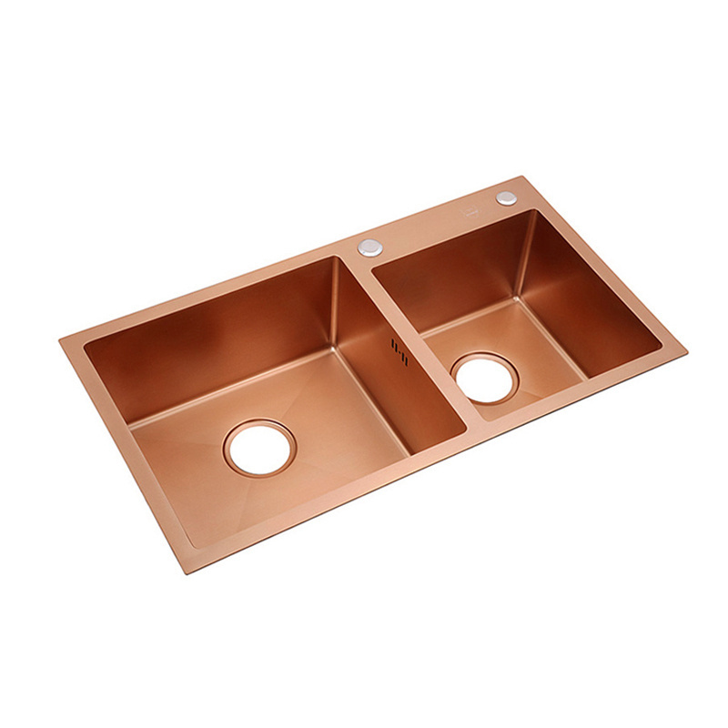 rose gold kitchen 316 304 free standing stainless steel wash basin kitchen sink