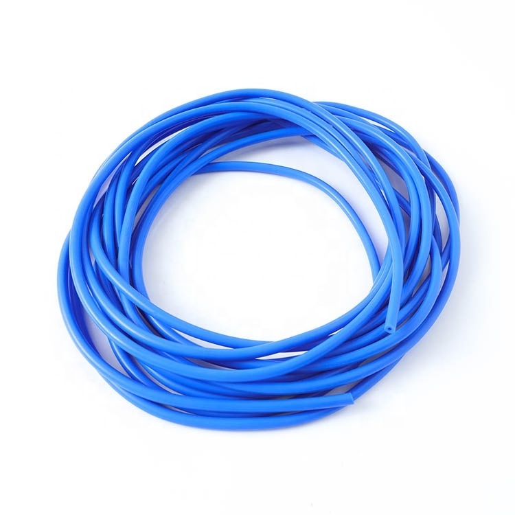 2mm 7mm 15mm High Temp High Quality Extruded Vacuum Silicone Exhaust Rubber Vacuum Hose Tube Tubing