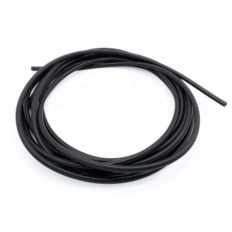 2mm 7mm 15mm High Temp High Quality Extruded Vacuum Silicone Exhaust Rubber Vacuum Hose Tube Tubing