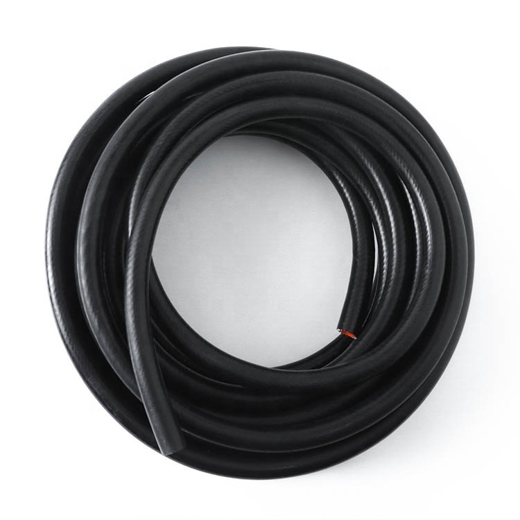 Factory Supply Flexible Extruded Black Color High Temp Silicone Heater Exhaust Hose Tubing 3/4 For Automotive