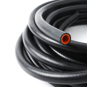 Factory Supply Flexible Extruded Black Color High Temp Silicone Heater Exhaust Hose Tubing 3/4 For Automotive