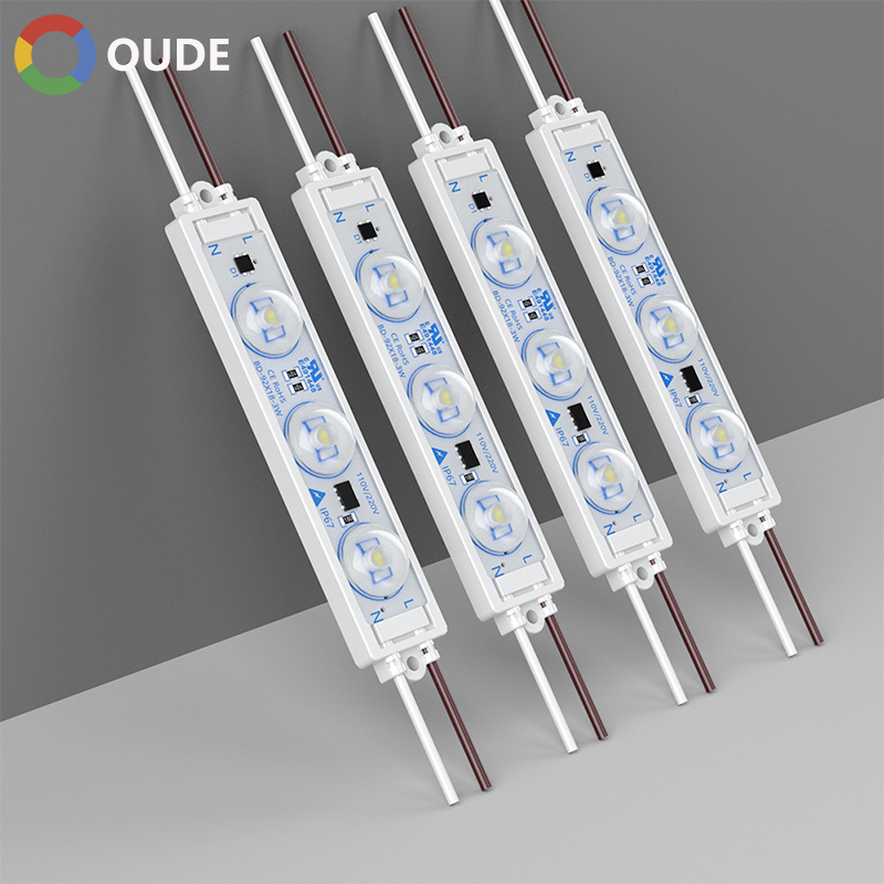 220 v 110 v ac 170 degree led module line color driverless led modules no need driver led injection model