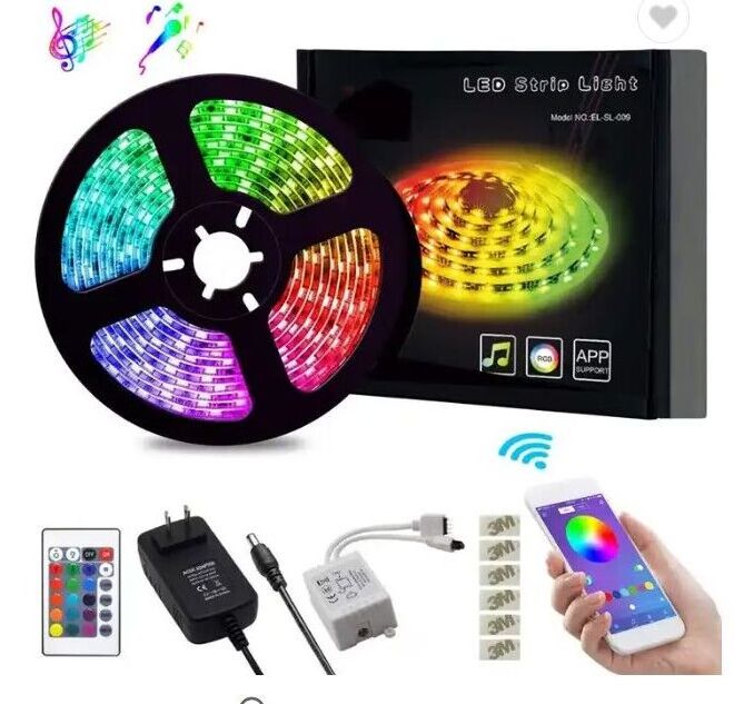 Holiday Light Led Strip APP Or Wifi 12v Remote Controlled 5050 2835 RGB COB Smart strip Light /led light strip /Led Strip Light