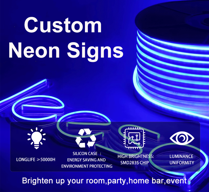 Dropshipping Free Design Custom Led Neon Light No Moq Led Custom Neon Sign