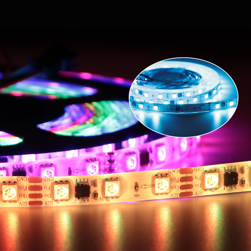 Holiday Light Led Strip APP Or Wifi 12v Remote Controlled 5050 2835 RGB COB Smart strip Light /led light strip /Led Strip Light