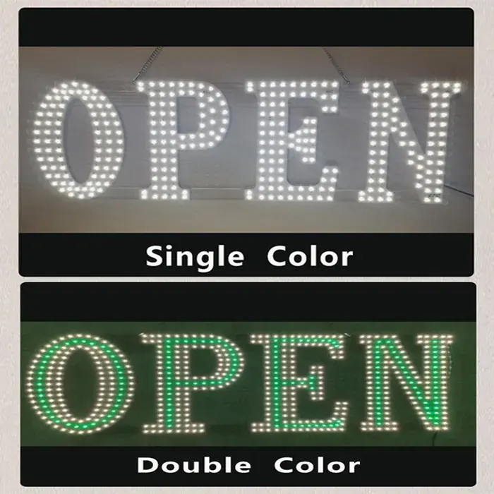 Neon sign acrylic open signage Name Board Designs Shop Signs 3d Letter led open Sign for Board Backlist Letter Boar