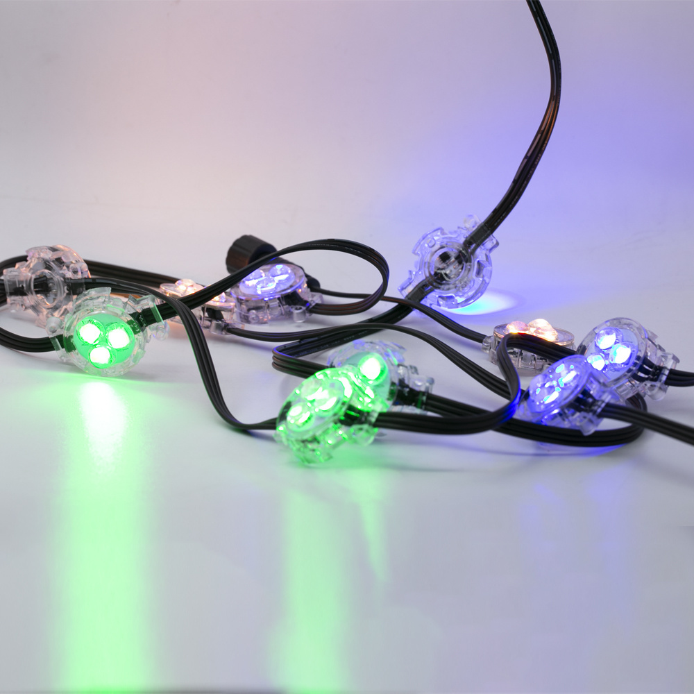 Fashion 30MM With IC Strip light christmas Outdoor Waterproof Ws2811 Rgb Pixel Node Led Module Led Pixel Light