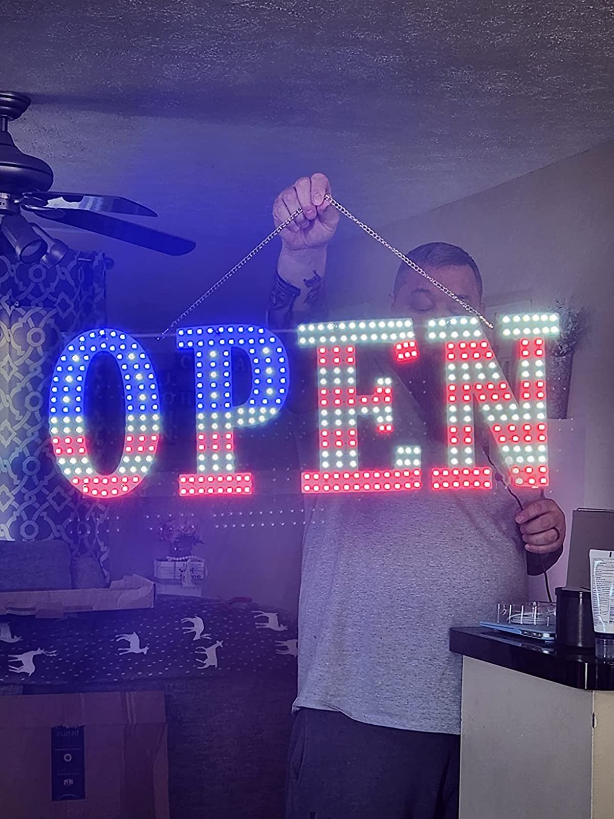 Wholesale Custom Acrylic Business Channel Letter open smoke shop led neon sign electronic signs for outdoor