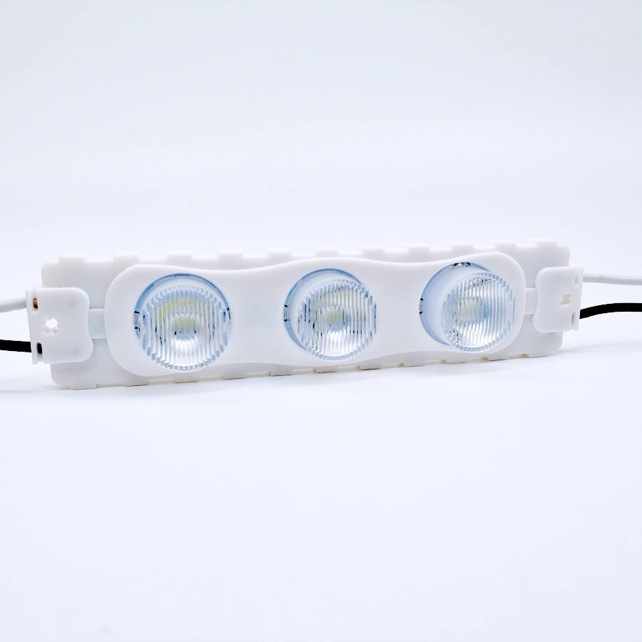 AC 110/220V 3w Led Module Light 2835SMD 3 leds with 15*45 degree Waterproof For Lighting business double sides box letter sign