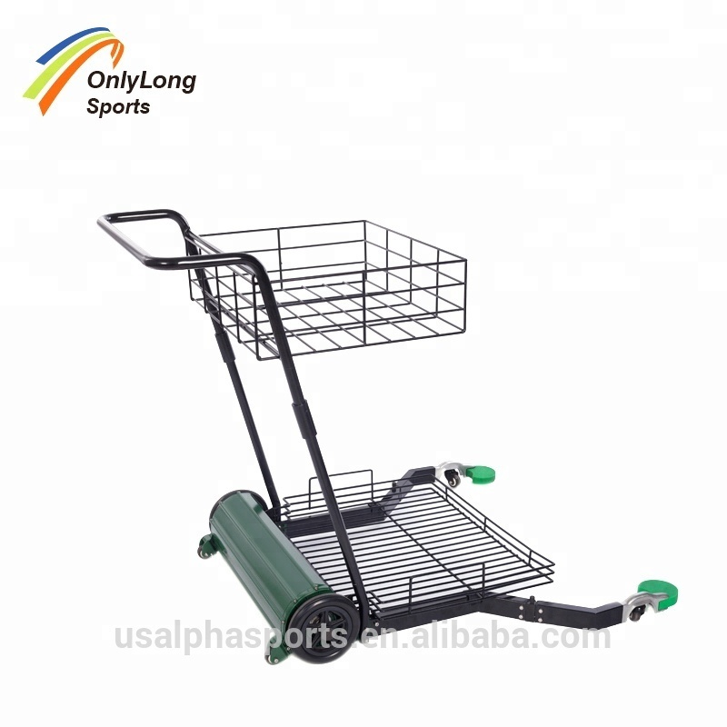 Tennis ball picking cart machine for wholesale tennis training aids