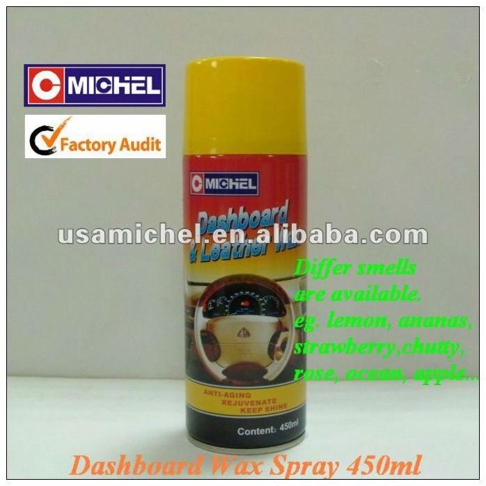 Car Dashboard Leather Wax Spray