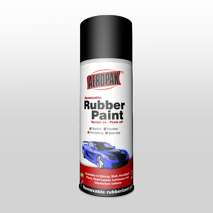 Aeropak Aerosol Peelable and Protect Rubber Coating Paint For Auto