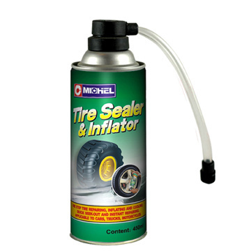 Michel Hot! Tyre Sealer & Inflator 450ml, 650ml