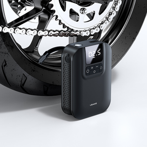 USAMS Mini portable tire inflator inflate bicycles motorcycles cars balls Preset tire pressure automatic tire inflator