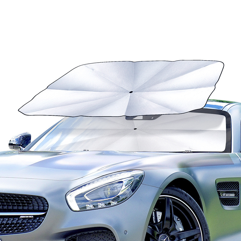 USAMS 2021 New Foldable UPF50+ UV Protection Front Window Sunshade Umbrella Car Windshield Sun Shade for cars