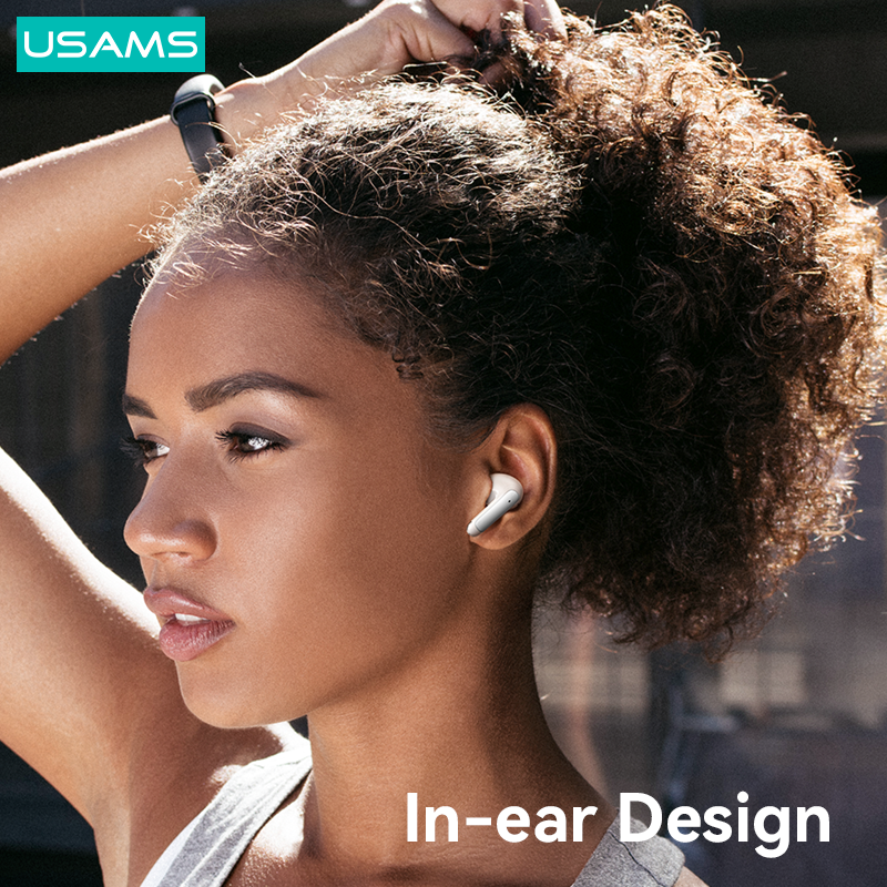 USAMS Hot Selling 2023 Audifonos Bluetooth Earbuds Wireless Tws Earbud In-ear Headphone Earphones