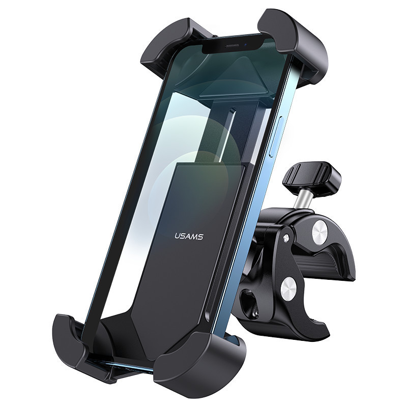 USAMS ZJ064 360 Angle Adjustment Cycling Shockproof Phone Holder For 4.5-7 Inches Mobile Phone